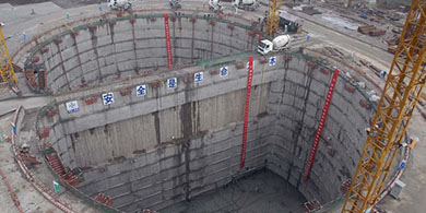 The Monitoring During Excavation of Foundation Pit